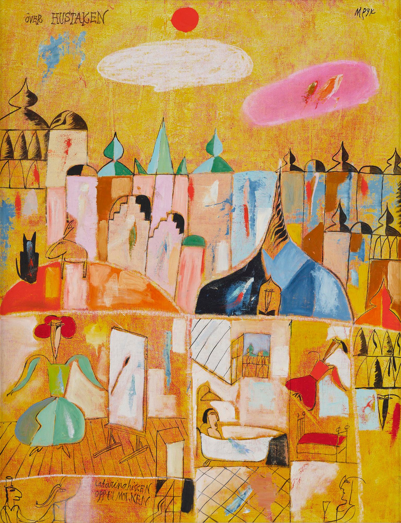 Madeleine Pyk, "Över hustaken".