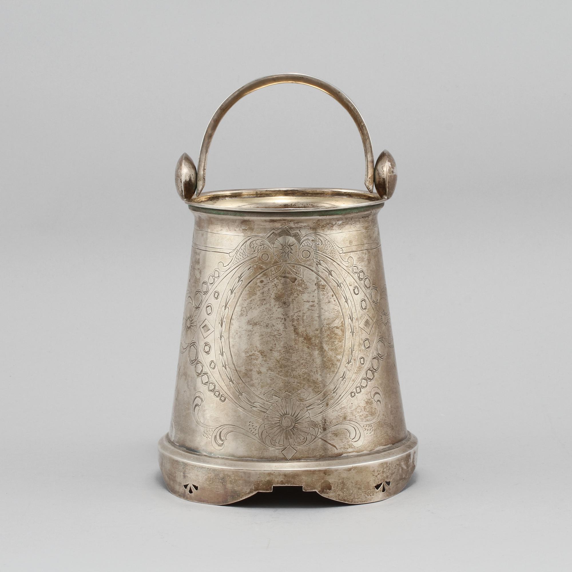 HINK, silver, Ryssland, 1908-1918. Vikt 460 g.
