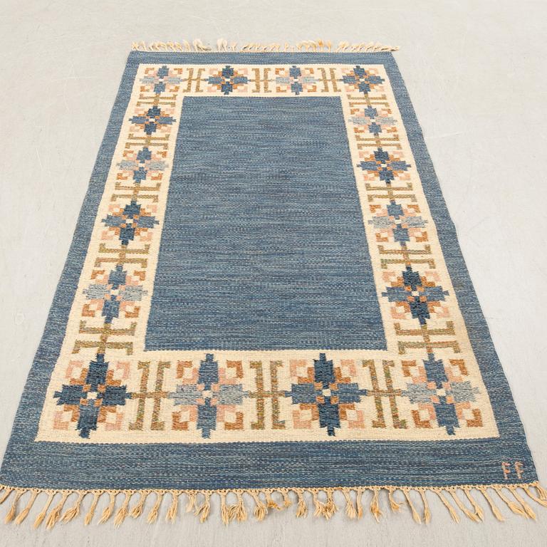 Fredrik Fider rug, flat weave, approx. 205x137 cm.