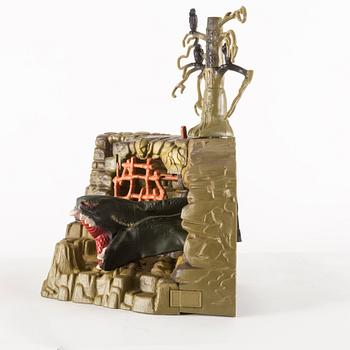 MASTERS OF THE UNIVERSE, Fright zone playset i förpackning, Mattel, 1985.