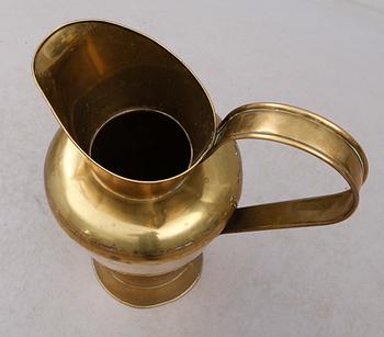 PARAPLYSTÄLL, mässing, 1900-tal.