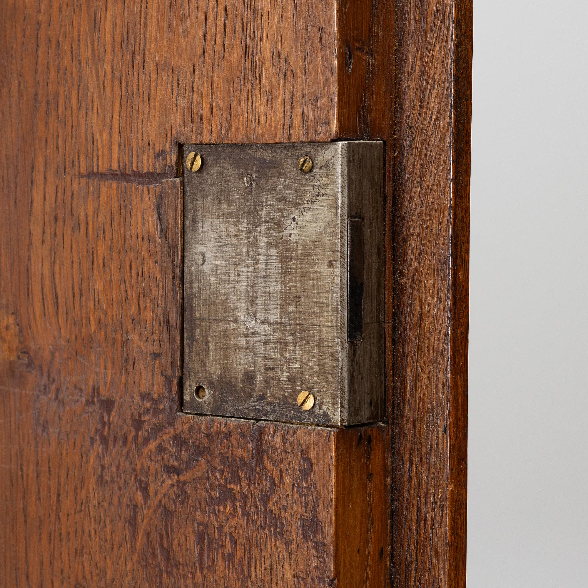 A writing cabinet, 18th Century.