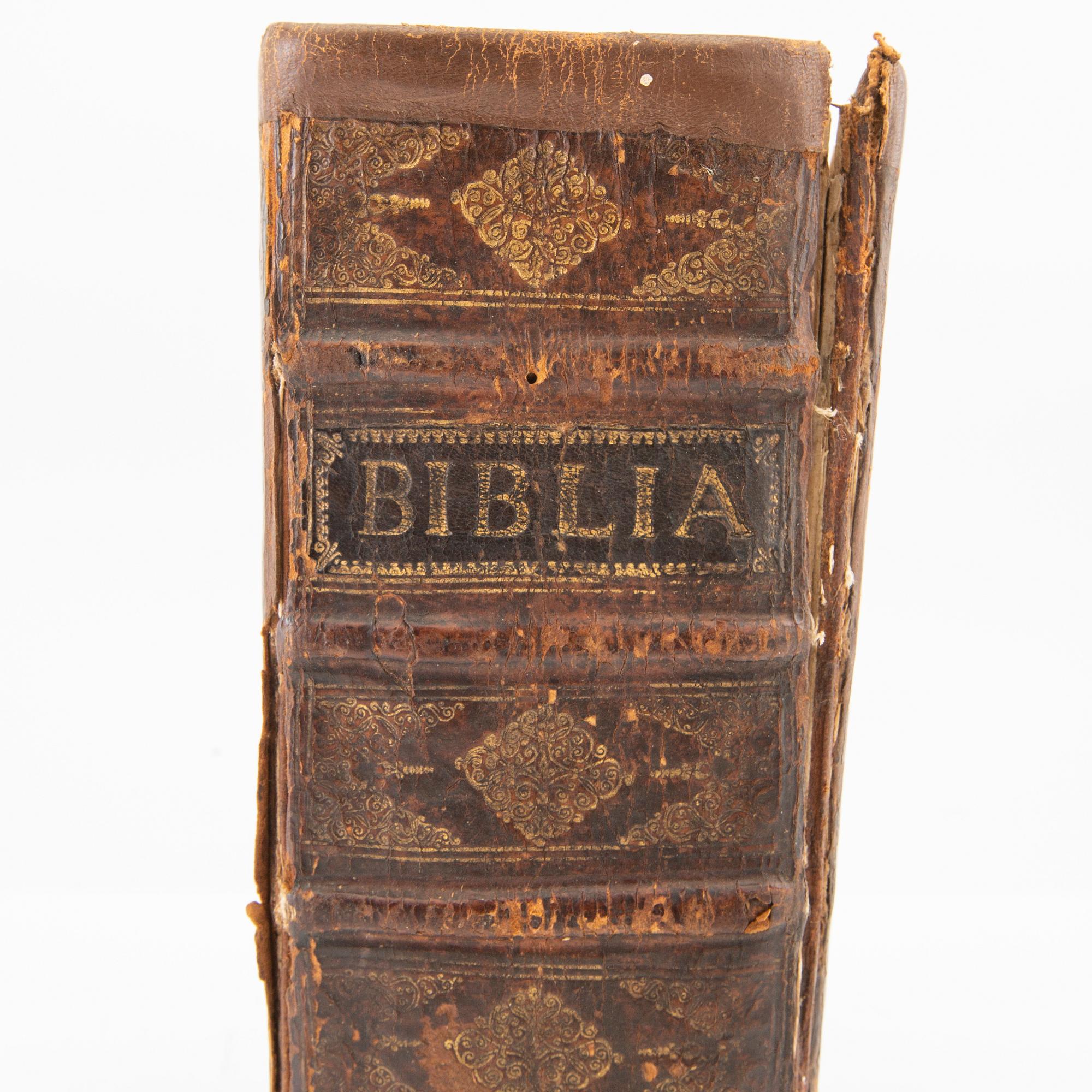 Karl XII field Bible Stockholm 1706/1715.