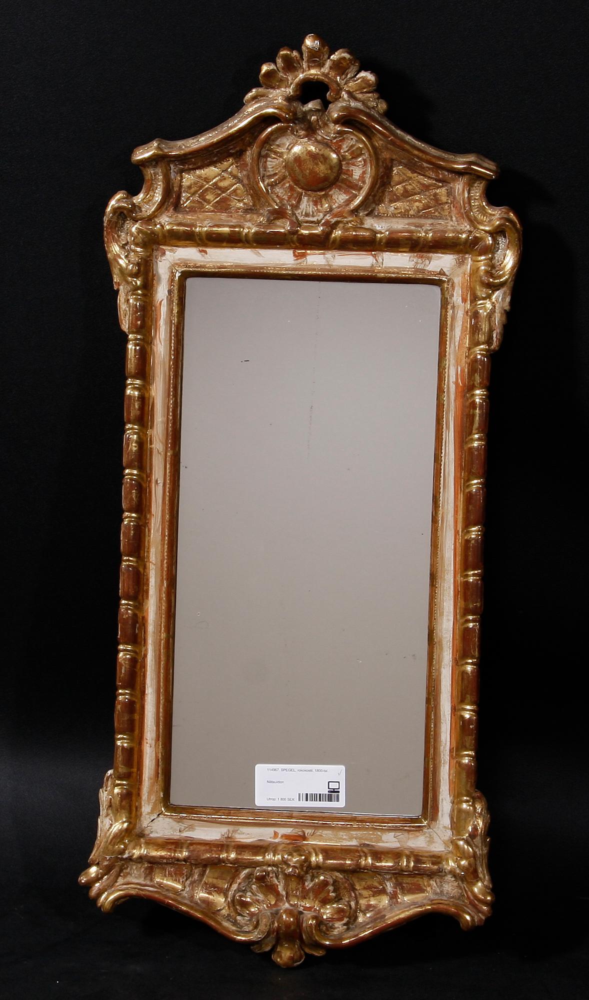 SPEGEL, rokokostil, 1800-tal.