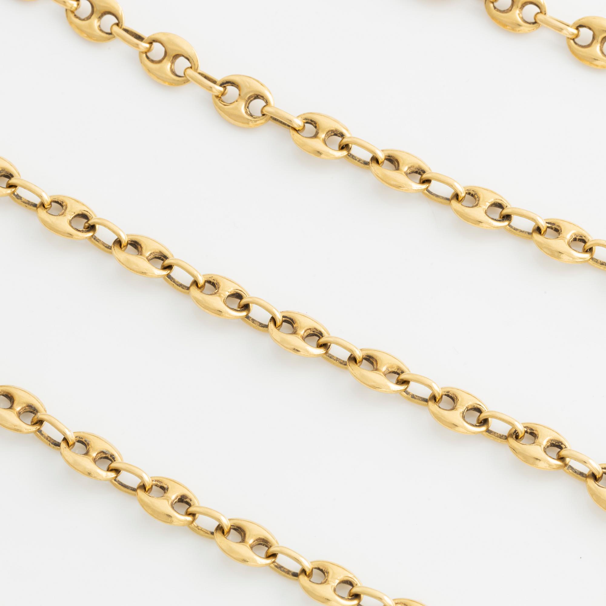 Collier, 18K guld.