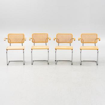 Armchairs, 4 pcs, Italy, late 20th century.