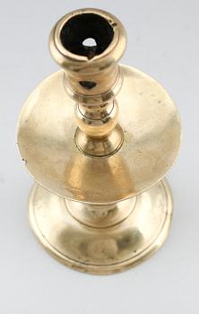 LJUSSTAKE, mässing, 1500-tal.