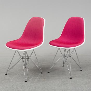 CHARLES AND RAY EAMES, six DSR chairs, Vitra, 2012.