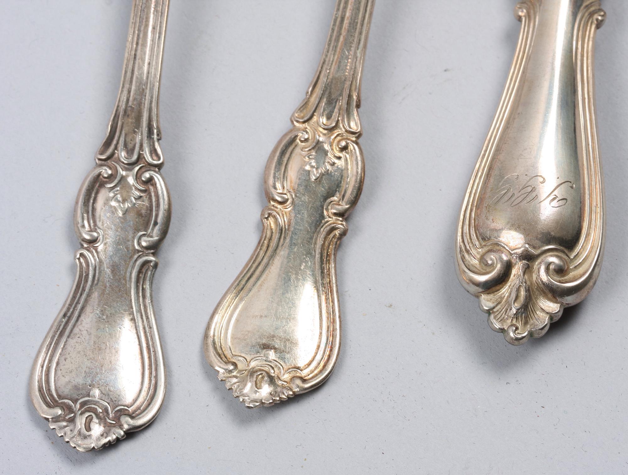 BESTICK, 6 st, silver.