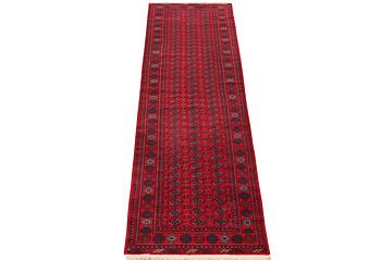 Gallerimatta, Afghan, ca 390 x 83 cm.