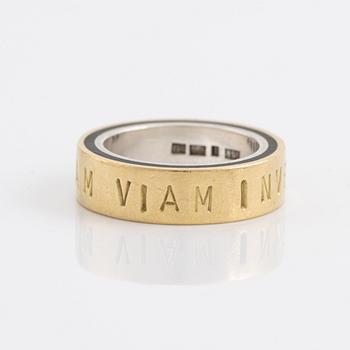Elmqvist & Roll, sterling silver, bakelite , 18K guld.