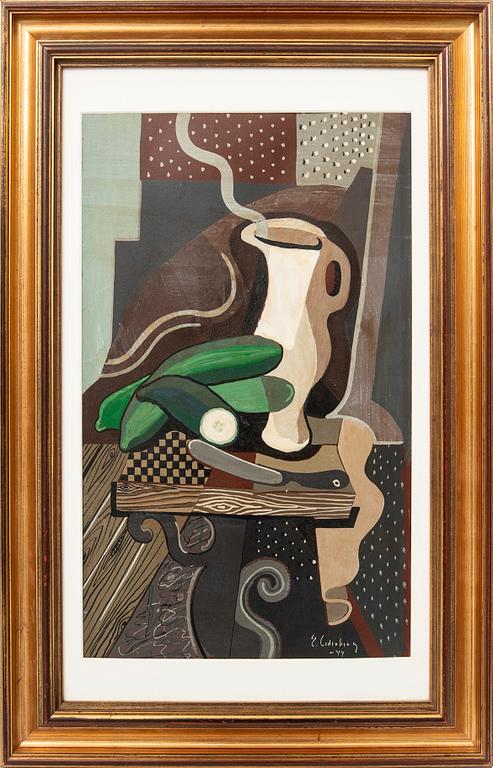 Eric Cederberg, Still Life with Cucumbers.
