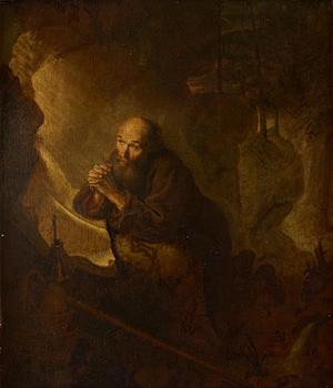 DUTCH SCHOOL 17th CENTURY. St Jerome.