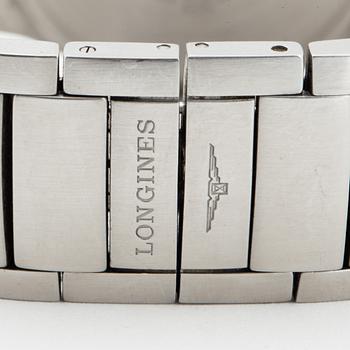 LONGINES, Oposition, chronograph, wristwatch, 38 mm.