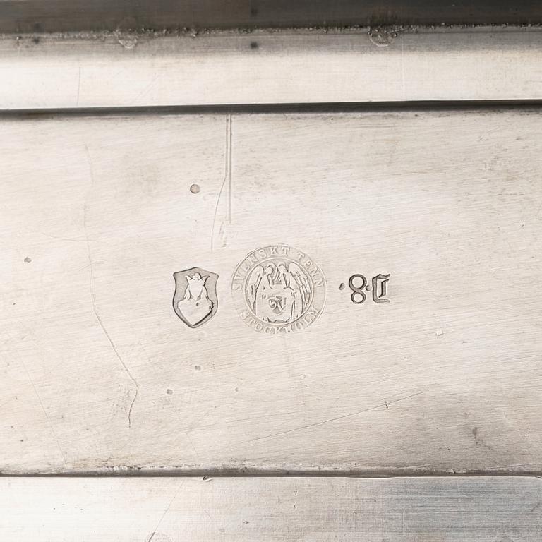 Björn Trägårdh, kandelaber för tre ljus, Firma Svenskt Tenn, Stockholm 1930.