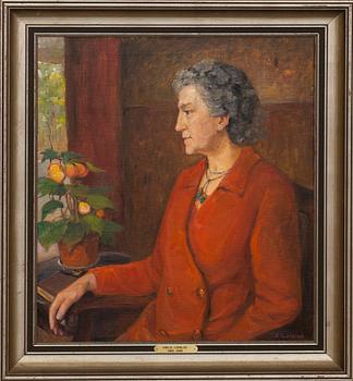 EMILIA LÖNBLAD, a signed oil on canvas.