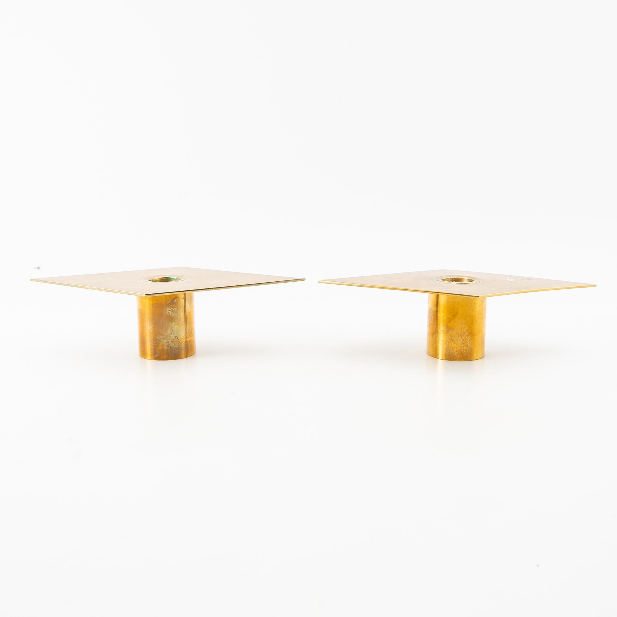 Sigurd Persson, candlesticks, 6 pieces.