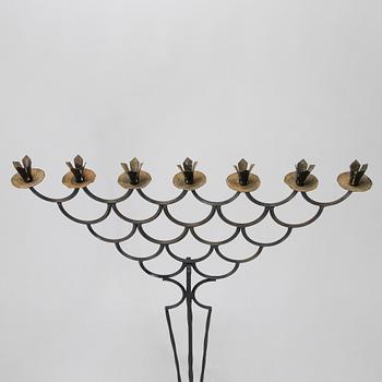 A pair of floor candelabras, made to order from the 1920s.