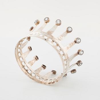 A bridal crown by Karl-Erik Palmberg, för Alton, Falköping, 1968.