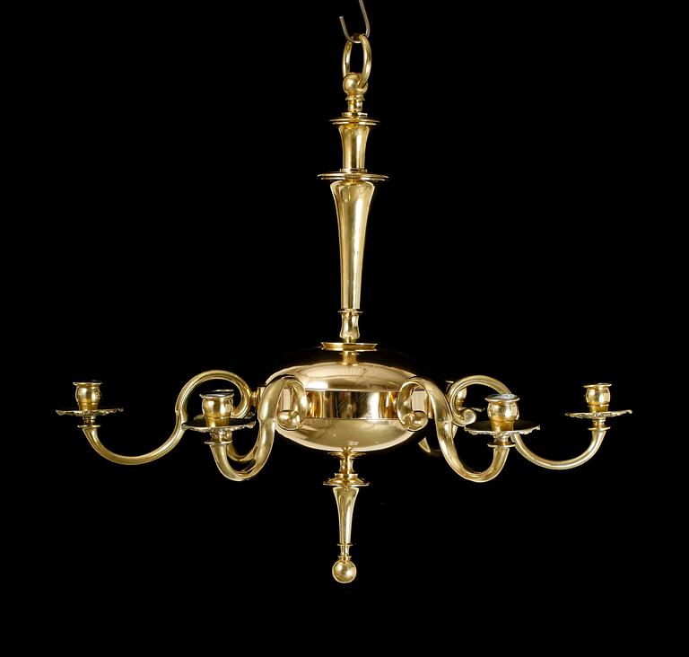 LJUSKRONA, mässing, 1900-talets andra hälft.