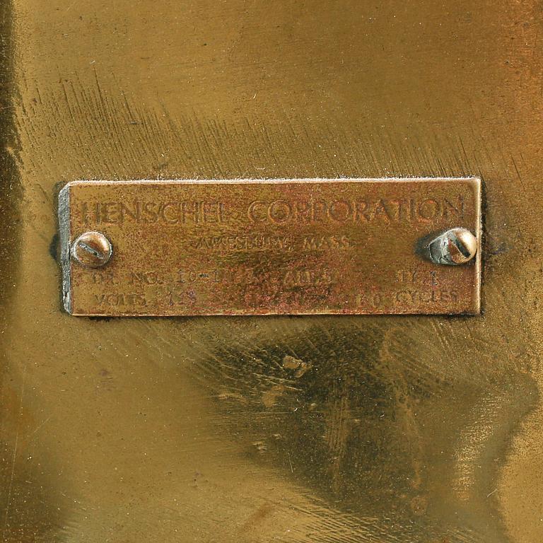 MASKINTELEGRAF, mässing, Henschel Corporation, 1900-tal.