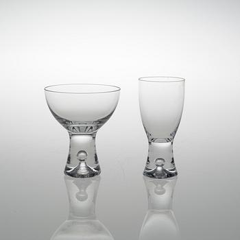 TAPIO WIRKKALA, LASISTO, 10 kpl, "Tapio", Iittala, 1900-luvun loppupuoli.