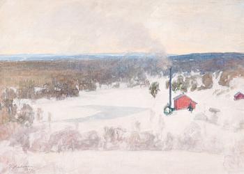 101. Pekka Halonen, "VINTER VIEW FROM OUTOKUMPU".