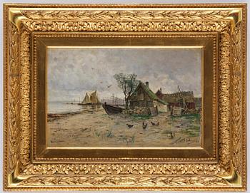 Carl Flodman, Motif from Hvitemölle.