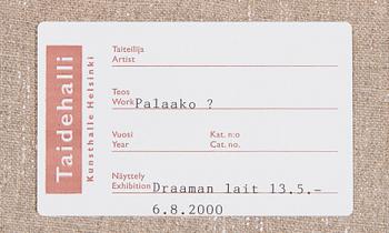 Kaj Stenvall, "Palaako?" (Light?).