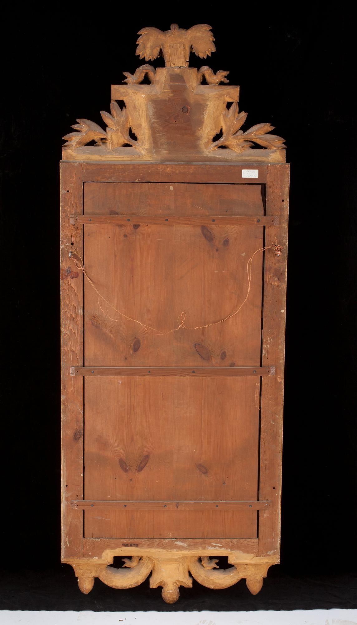 A Gustavian mirror by J. Åkerblad.