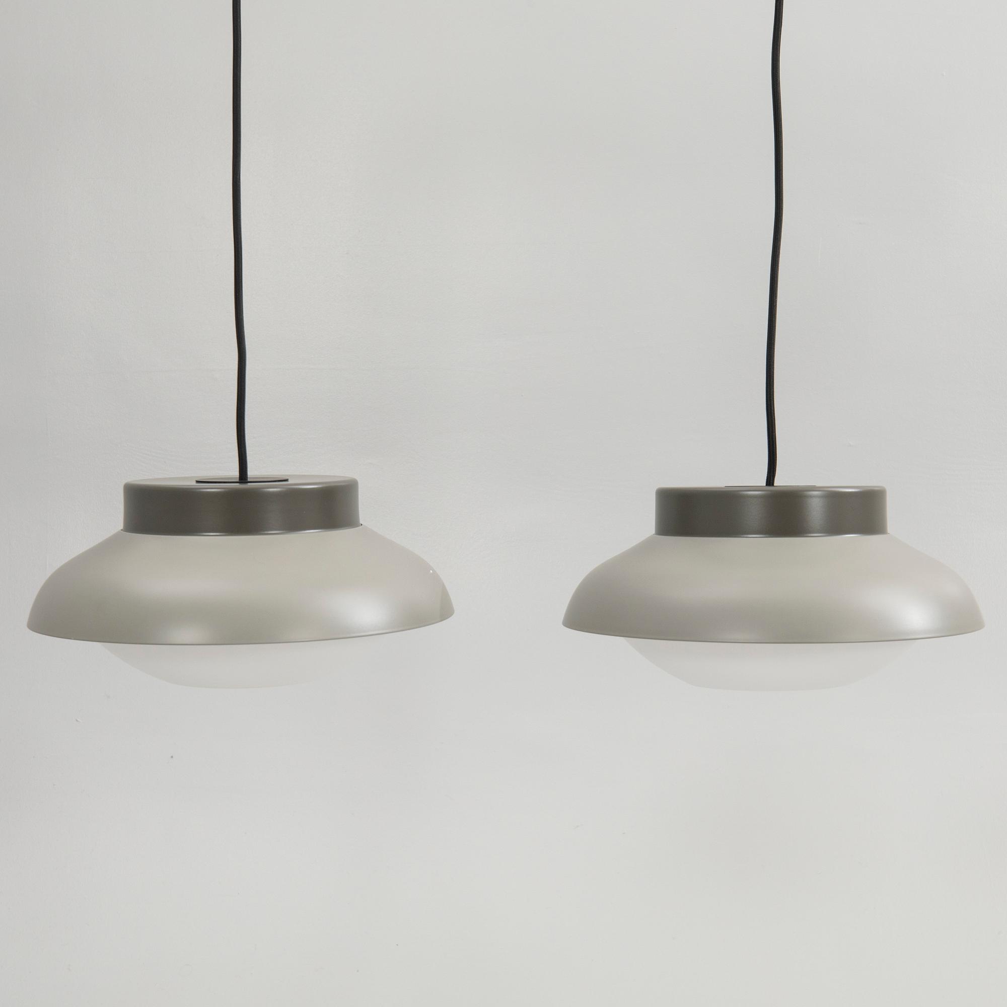 Sebastian Herkner, ceiling lamps, a pair, "Collar Pendant", for Gubi, Denmark, 2000s.