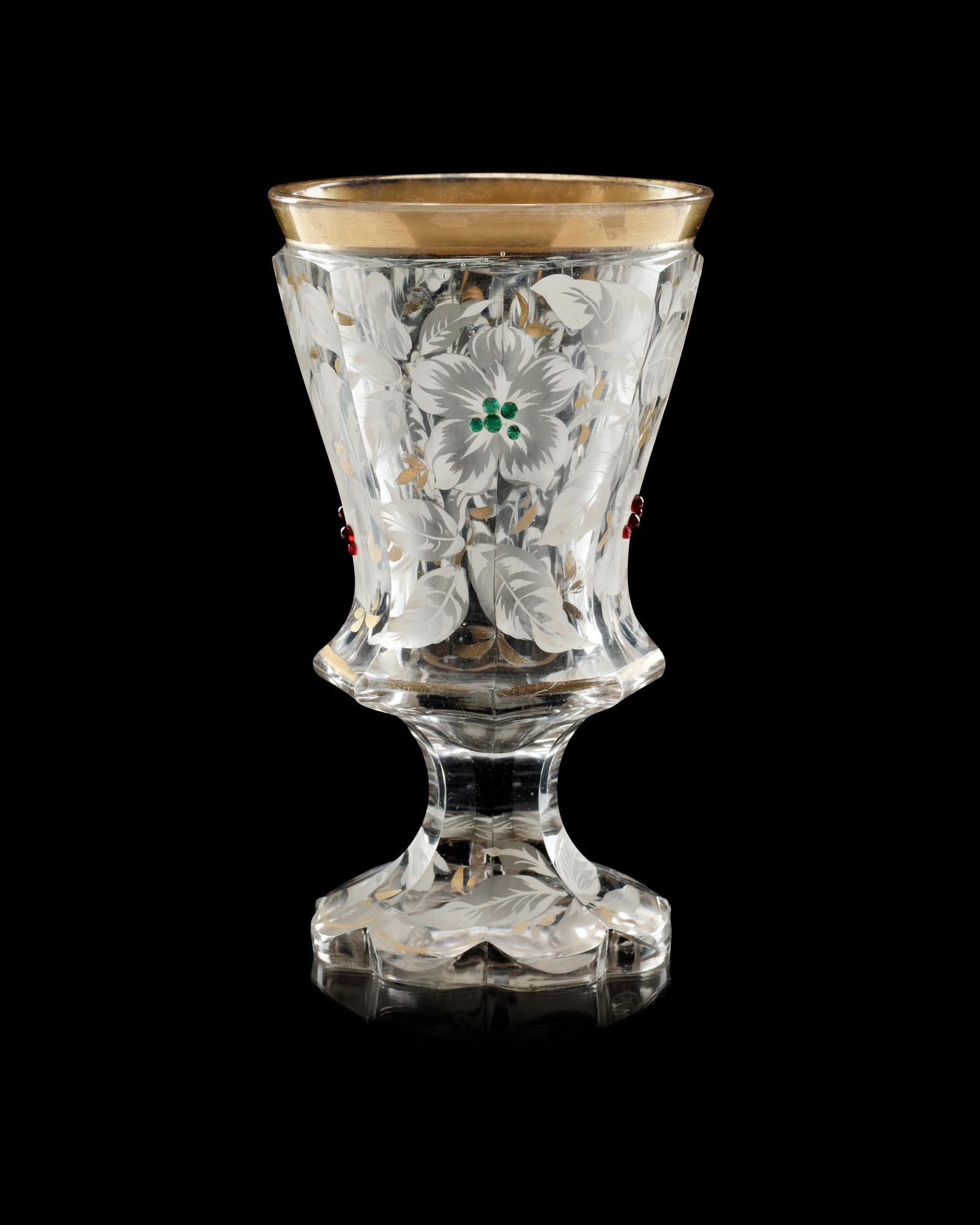 POKAL, glas. Ryssland, 1800-talets mitt.