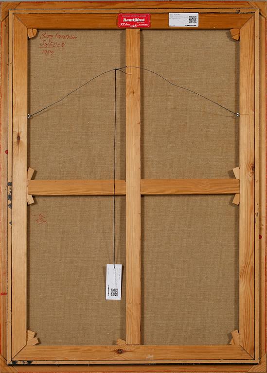 JONNY FORSSTRÖM, olja på duk, signerad och daterad 1984.