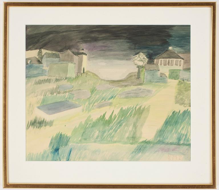 PRIMUS MORTIMER PETTERSSON, blandteknik. Signerad PMP.