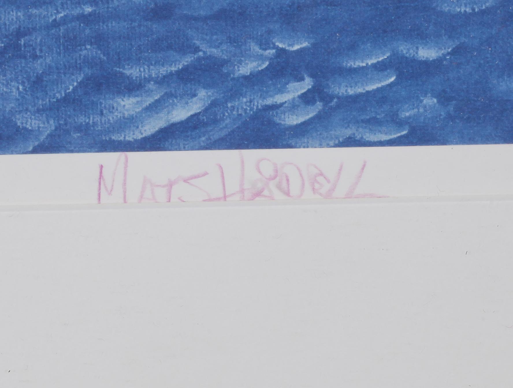 MATS HÅDELL, färglitografi, signerad och numrerad E.A.