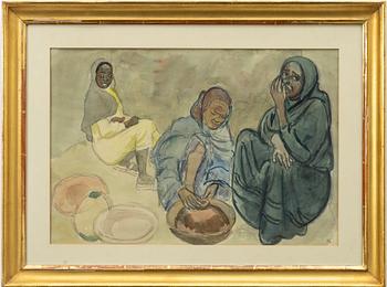 Hilding Linnqvist, "From the Sudanese village, Osman".