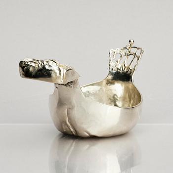 Lars Arby, a sterling silver drinking cup, Gothenburg, Sweden 1979.