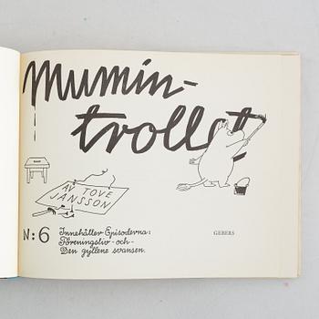 Books, 5 vol, "Mumintrollet".