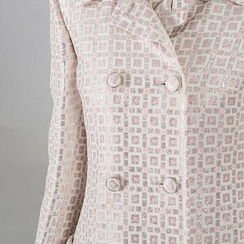 MISS DIOR, klänning samt kappa, 60-tal.