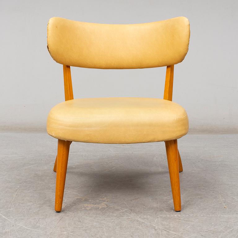 an armchair from the mid 20th century.