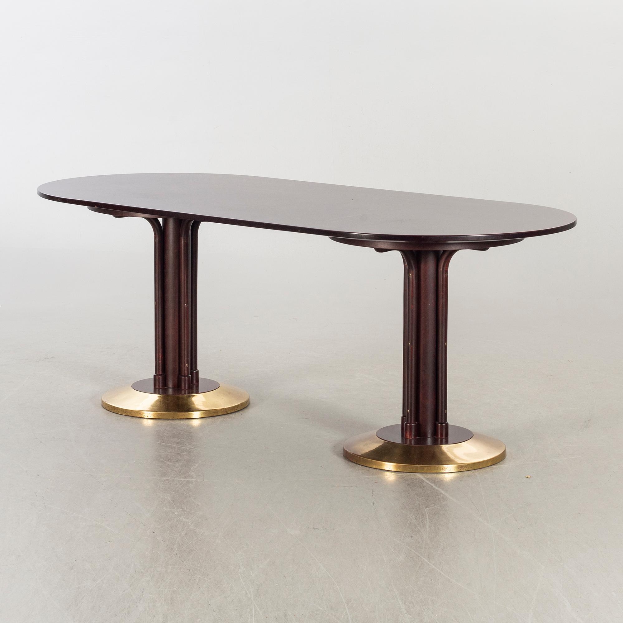 JOSEF HOFFMANN, a set of six "bat" chairs Wittmann Austria later part of the 20th century.