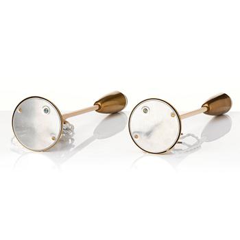 Harald Notini, a pair of table lamps, model '15602', Arvid Böhlmarks Lampfabrik, Sweden, 1940-50s.