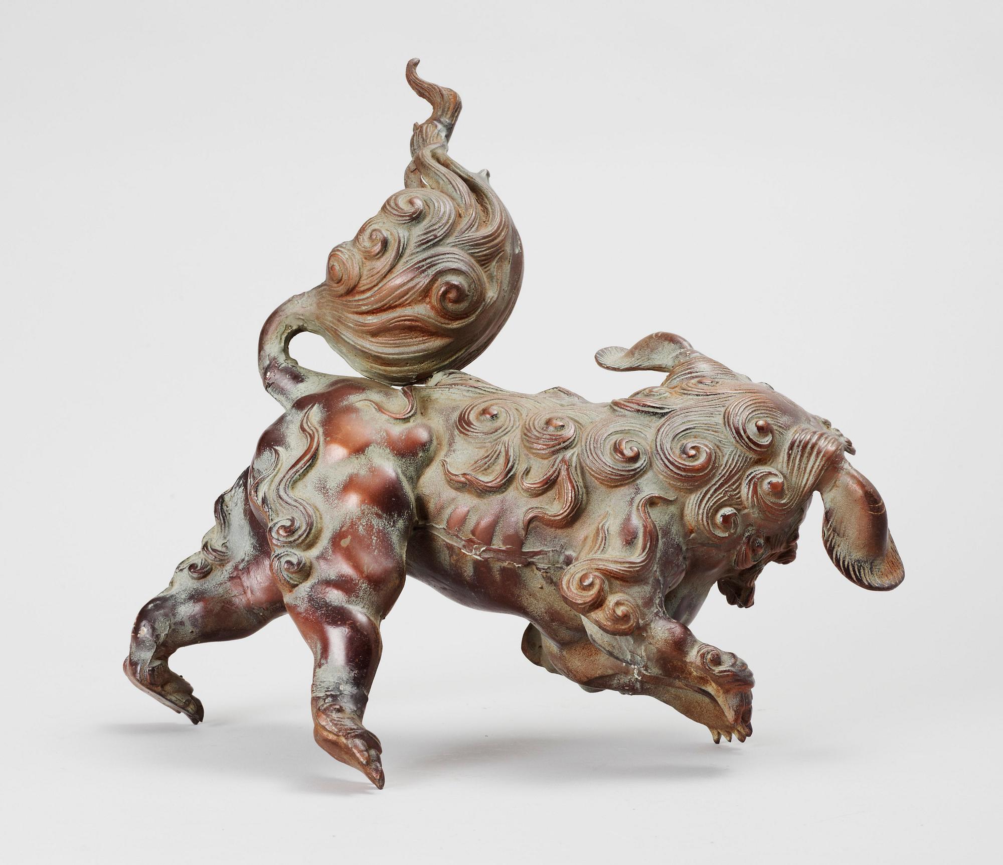FOHUND, metall, Japan 1900-tal.
