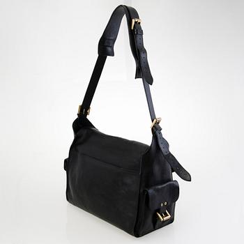 MULBERRY Black Leather Rockley Satchel.