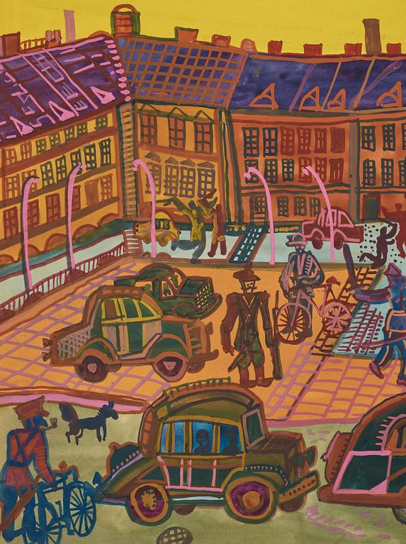 Edward Dwurnik, "W-wa X".