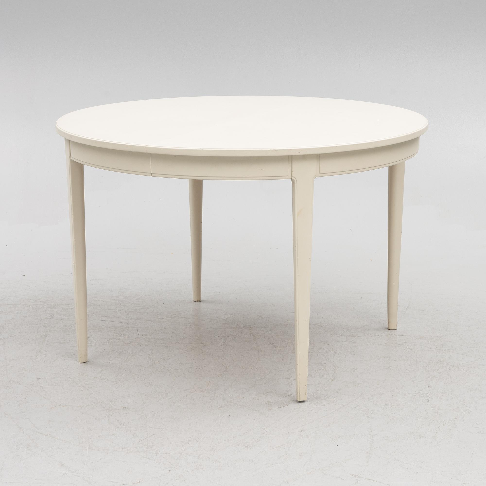 Carl Malmsten, a 'Herrgården' dining table, Bodafors, second half of the 20th Century.