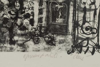 ANTONI CLAVÉ, litografi, signerad, Epreuve d´artiste.
