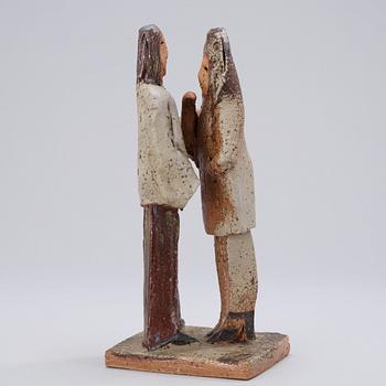 Lisa Larson, A unique Lisa Larson stoneware sculpture, Gustavsberg Studio 1970's.