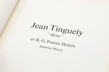 BOOK, "Méta", Jean Tinguely by Pontus Hultén, Moderna Museet, 1972.