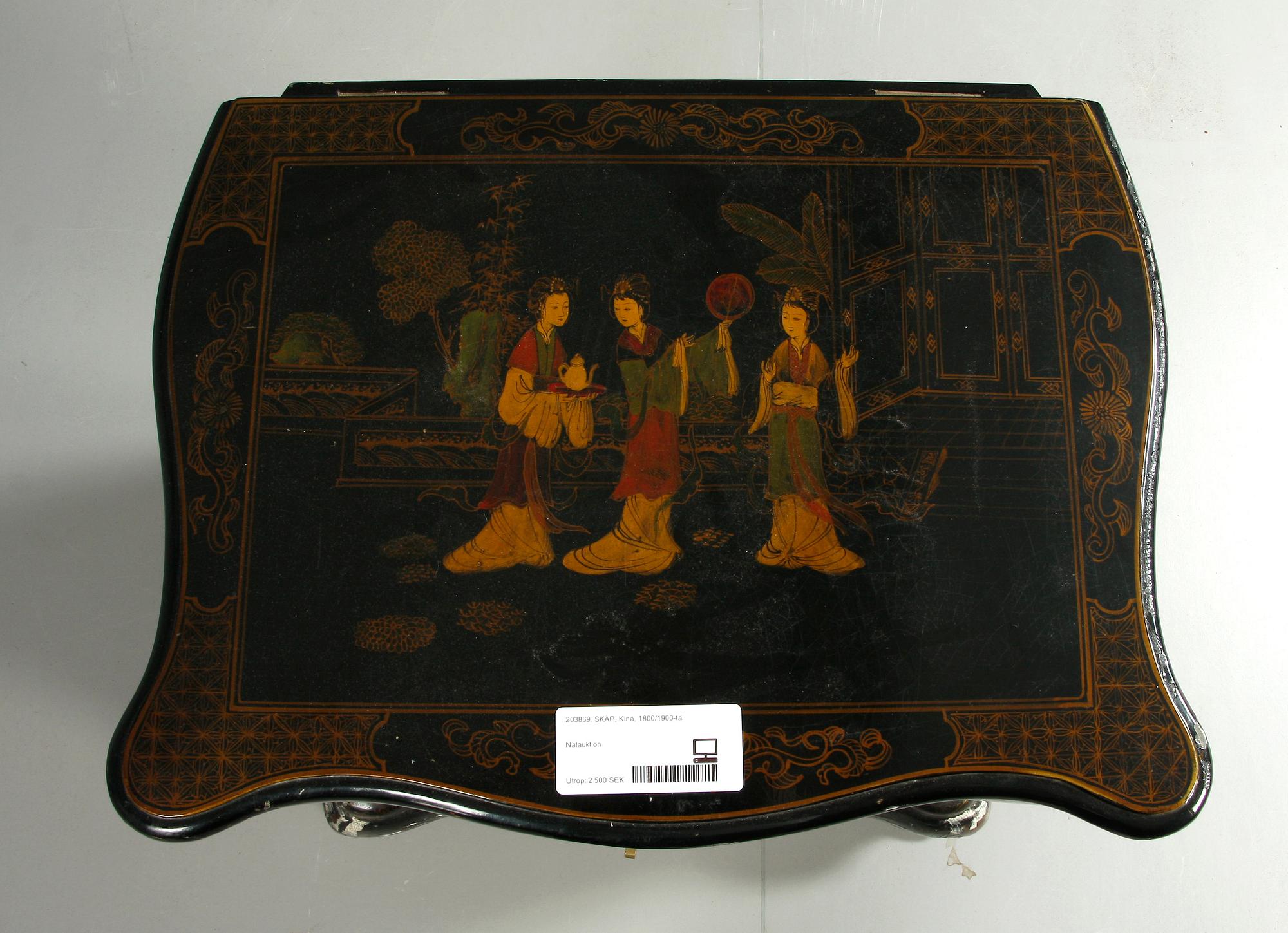 SKÅP, Kina, 1800/1900-tal.